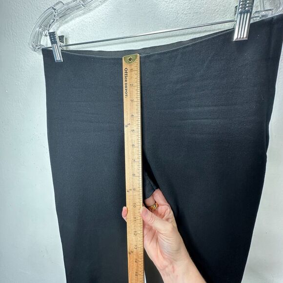 COS Black Stretch Side Zip Flat Front Slim Fit Leggings Trousers Pants 38 - Picture 9 of 10